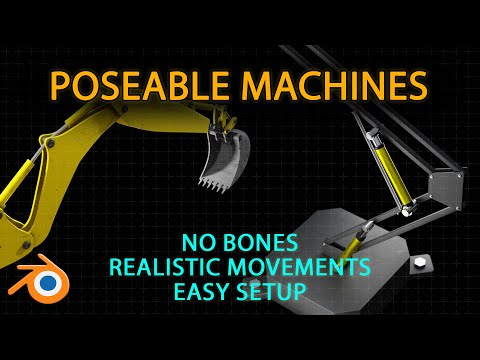 Make mechanical rigs without bones in Blender!