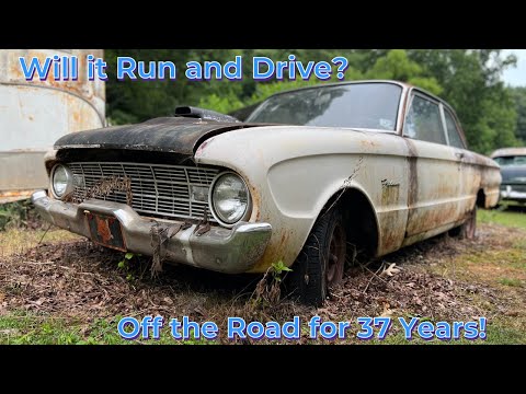 Will it Run and Drive? 1960 Ford Falcon Sitting for 37 Years