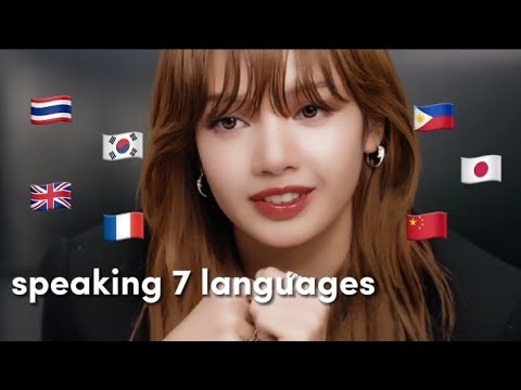 lisa speaking 7 languages