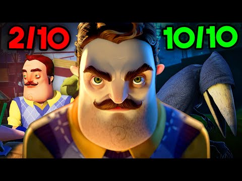 Ranking EVERY Hello Neighbor Version