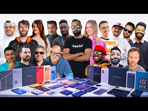 Which SMARTPHONES Do We Actually Use? 2025/26 Edition ft. MKBHD, Linus Tech Tips + More