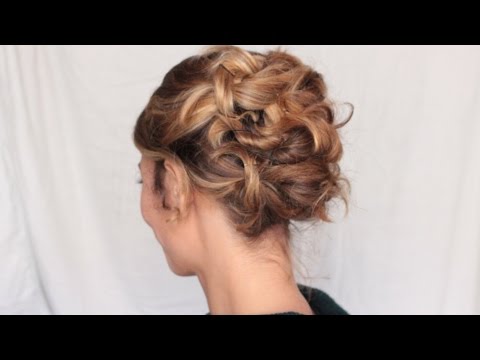 Easy bun from 6 pigtails ✨ Marion Blush