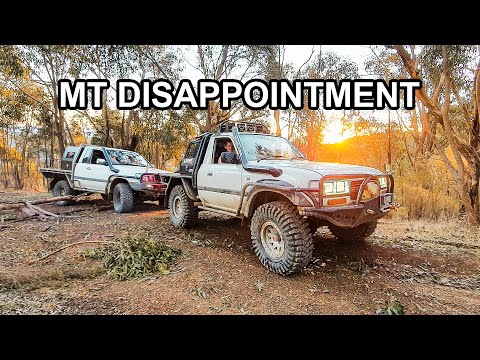 LS3 Chopped 105 Series Landcruiser First Time 4WDING!! and we broke it... MT DISAPPOINTMENT