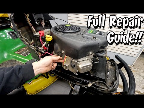 Riding Mower Engine Turns Slow, Starter Hanging Up, Won't Turn Over - Detailed Diagnostics & Repair