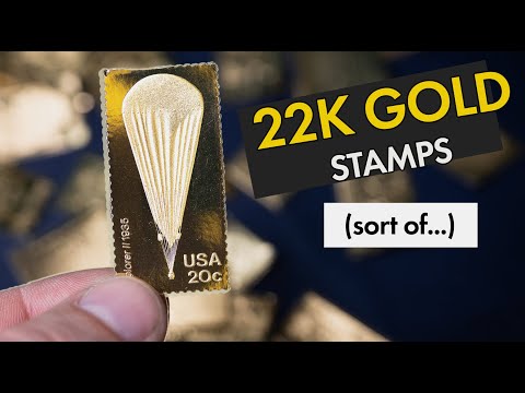 Turning Gold Stamps into Real Gold!