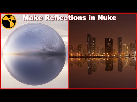 How to Make Reflections in Nuke | 3D | Make Reflections | Nuke Compositing #nuke #compositing