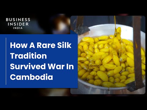 How A Rare Silk Tradition Survived War In Cambodia