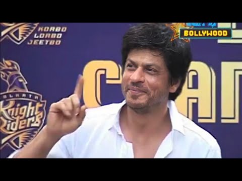 SRK Press Conference after winning IPL 2012 | Shah Rukh Khan