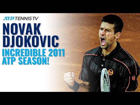 Novak Djokovic's Incredible 2011 Season: Best Shots & Moments