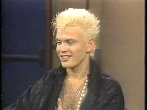 Billy Idol on Letterman, July 24, 1984
