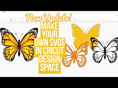 π¨ MUST SEE CRICUT UPDATE | MAKE YOUR OWN SVG IMAGES IN CRICUT DESIGN SPACE π¨PNG TO SVG CONVERTER