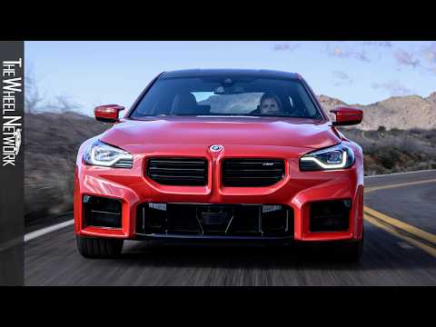 BMW M2 (G87) | Toronto Red | Driving, Interior, Exterior [4K]