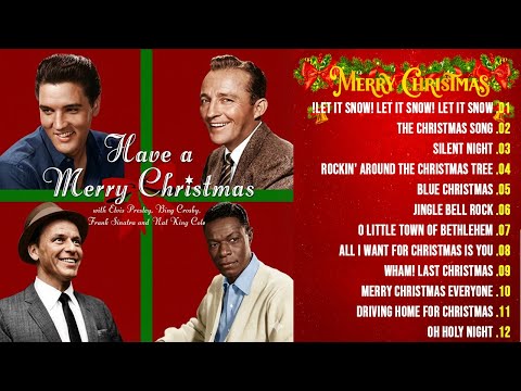 Frank Sinatra, Nat King Cole, Bing Crosby, Dean Martin,Perry Como 🎅 Best Old Christmas Songs 60s-70s