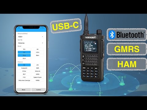 USB C GMRS HAM w/ TIDRadio TD-H8