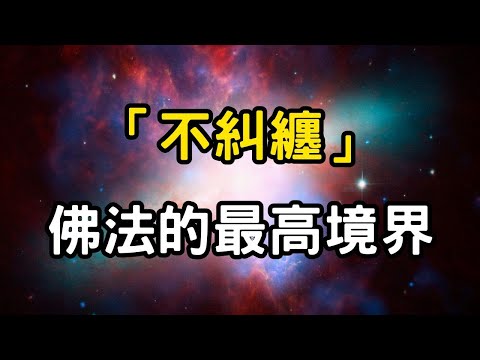 「不糾纏」到底是什麼？佛法的最高境界！答案，將出乎你意料 #開悟 #覺醒 #靈性成長