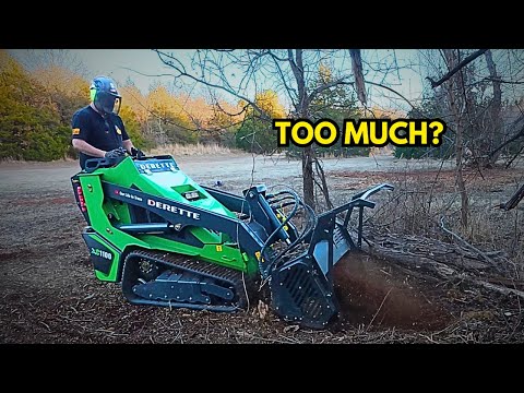I Put a Forestry Mulcher on a Brand-New Chinese Mini Skid Steer… Was This a Mistake?