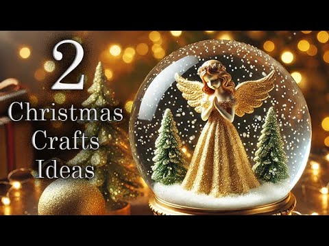 2  IDEAS🎄Economical Christmas decoration ideas for home🎄DIY Affordable Christmas craft ideas😇ANGEL