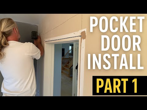 How to Install a Pocket Door | DIY Renovation Part 1