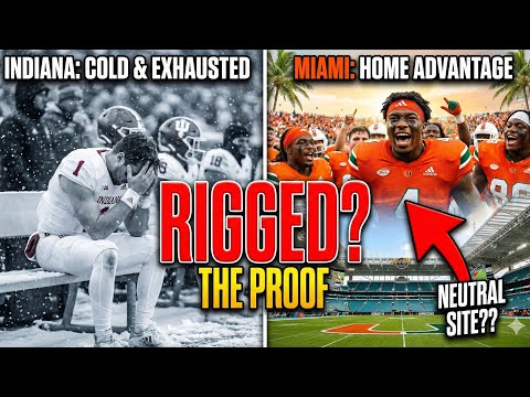 The National Championship is RIGGED. (Here is the Proof)