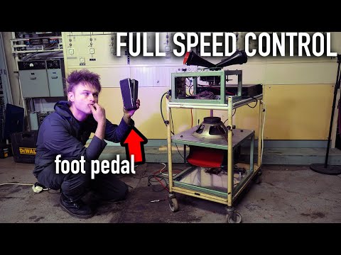 A Leslie Speaker You Can Fully Control. STEPPER LESLIE Part 2