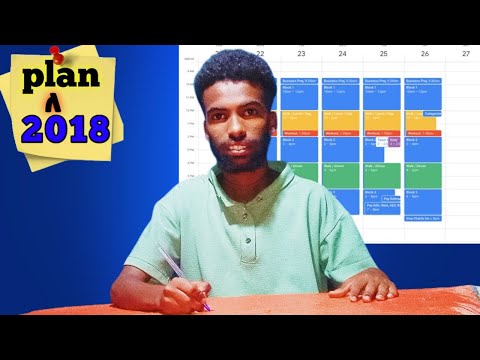How to set effective plan for 2018// ለ 2018 ውጤታማ Plan ማውጣት
