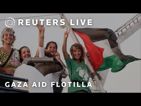LIVE: Humanitarian-aid flotilla sails to Gaza