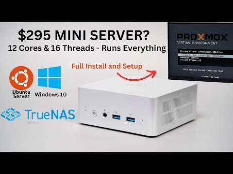 I Built a Powerful Mini Home Server with a $295 MiniSForum Mini PC