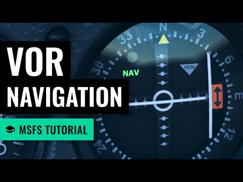 MSFS: VOR Navigation Basics in the Cessna 152 - Microsoft Flight Simulator