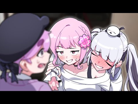 방송 중 술 취한 누나가 습격해왔습니다...