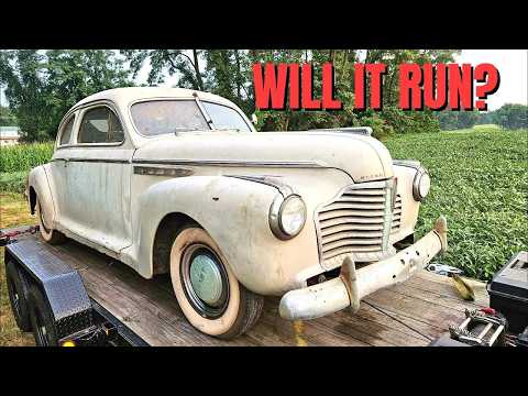 1941 BUICK Sitting For 38 YEARS  Will It RUN? - NNKH