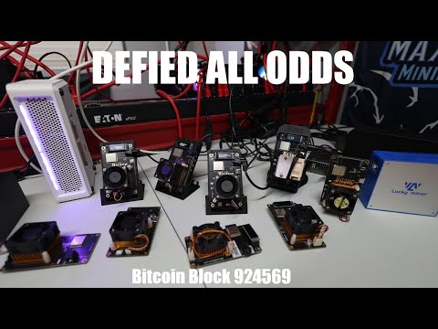 This dude just SOLO Mined a Bitcoin Block with THESE? 🤯