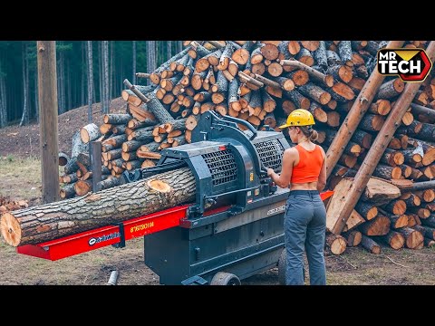 30 Mind-Blowing Firewood Processing Machines in Action! | Homemade Modern Chainsaw Machines #30