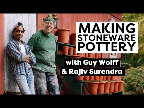 Making Stoneware Pottery With Guy Wolff & Rajiv Surendra