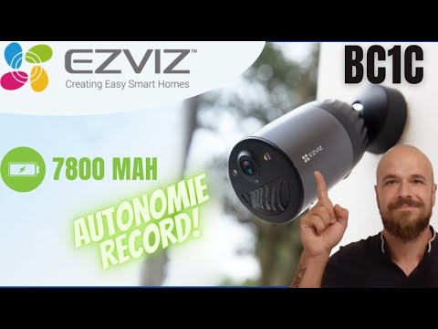 EZVIZ BC1C - caméra de surveillance sur batterie et reconnaissance humaine au top ?