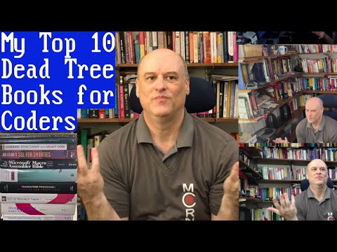 Top 10 Programming Books-Dead Tree Edition: Internet of Bugs Book Club + I prove(?) I'm not AI!!
