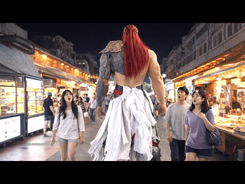 The Public Is Shocked by This Giant Hanfu Cosplay! Reaction to Tianjiao ❤️