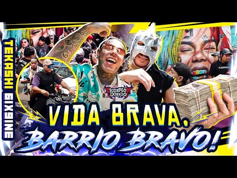 Tekashi Sixty Nine 6ix9ine & Escorpión #AlVolante y en moto a Tepito