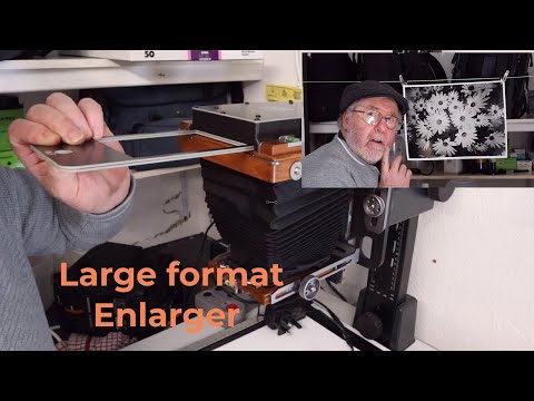 My first 4x5 inch Silver Gelatin Print using the Intrepid 4x5 enlarger kit.