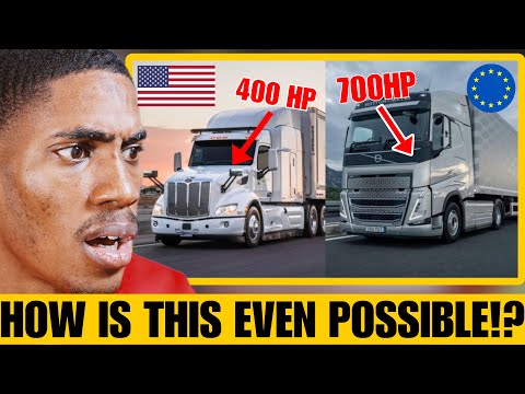 American Reacts to Why European Trucks Have MORE Horsepower than American trucks
