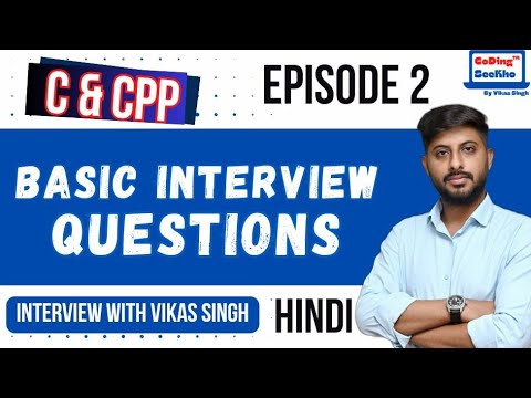 Basic interview questions on C & CPP Programming | @CoDing SeeKho(by Vikas Singh) | Vikas Singh Sir