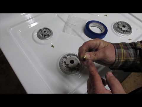 Converting a Natural Gas Range to Propane