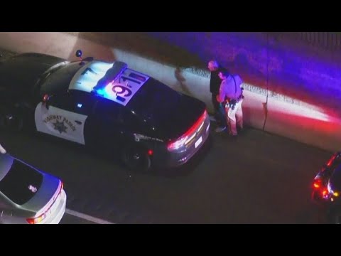 Police chase alleged DUI driver through LA County