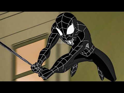 The BEST Black Suit Spider-Man Scenes From The Spectacular Spider-Man