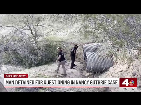 1 person detained in Nancy Guthrie case. What to expect from FBI