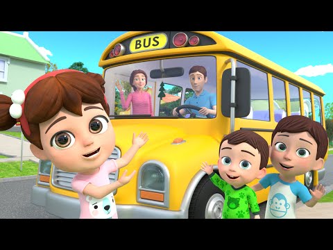 The Wheels on the Bus Song (Classic Version) + More Lalafun Nursery Rhymes & Kids Songs