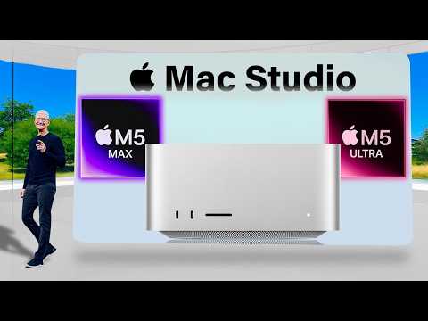 Mac Studio M5 ULTRA LEAKS - BENCHMARKS will be INSANE!