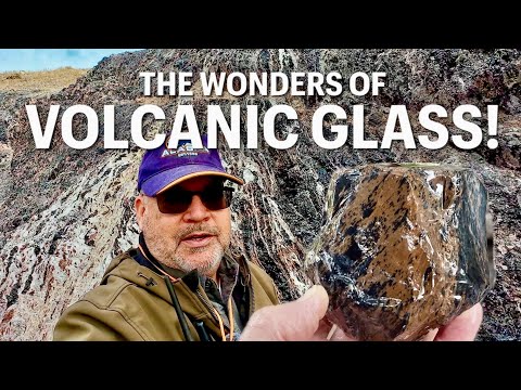 Rockhounding Obsidian: Discovering a Volcanic Glass Wonderland!