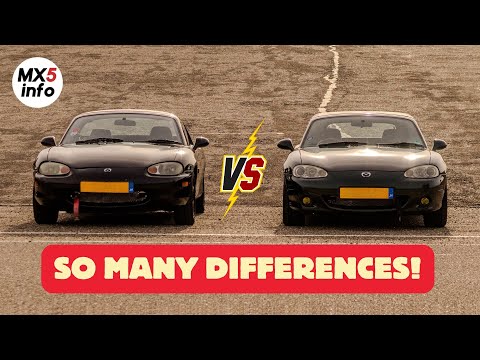 Comparing the NB1 and NB2 Miata with the European MX-5?