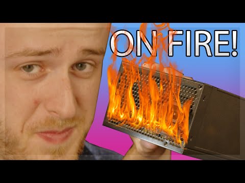I Bought A $52 1000w Power Supply From Wish.com and It Caught Fire