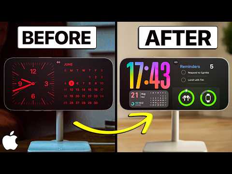 iPhone StandBy Mode: The Hidden Feature You NEED to Customize!